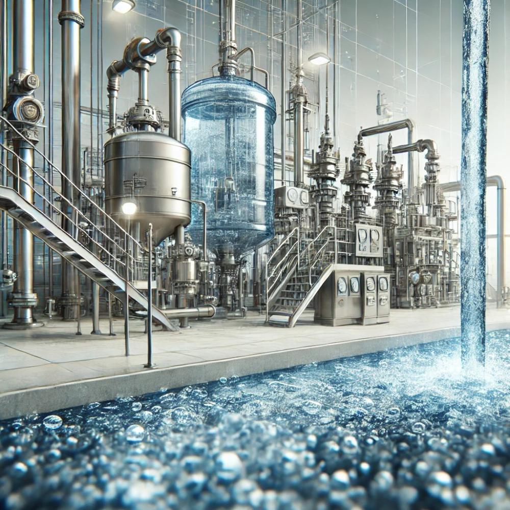 Reines Wasser für industrielle Prozesse – modern und effizient aufbereitet für höchste Qualitätsanforderungen.