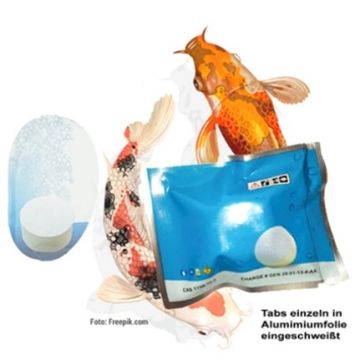 DesyTab Koi 20 g Chlordioxid - Koi Karpfen, Teich-Oxidation